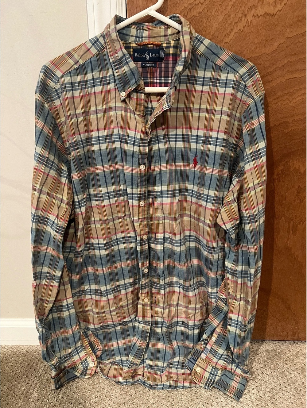 Ralph Lauren Plaid Button Down Shirt